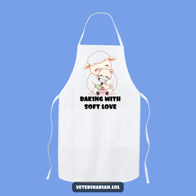 Funny Sheep Apron: Sweet Kitchen Comfort, Perfect Funny Gift