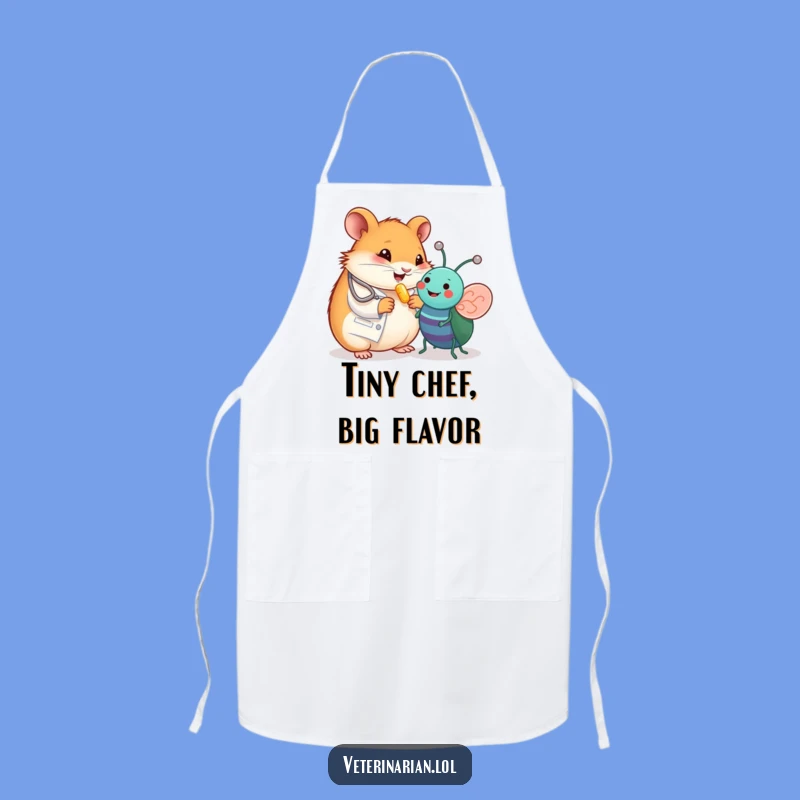 Funny Hamster Vet Apron - Cook with Cute Care and Glee!