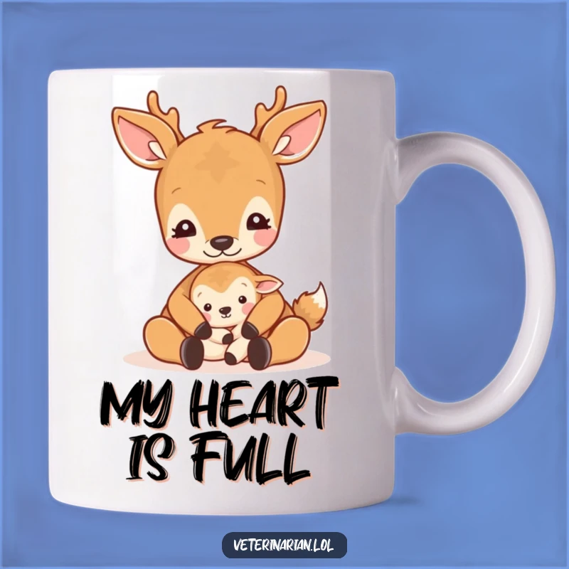 Funny Gentle Deer Mug: A Heartwarming Gift for Animal Lovers