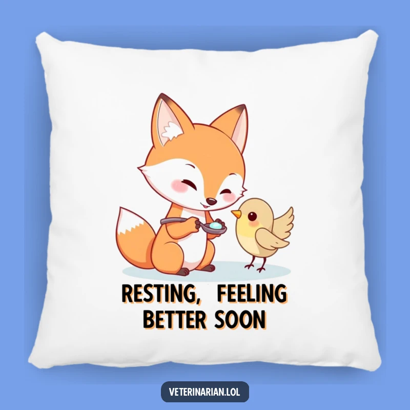Funny Fox Pillow: Snuggle Up with This Caring Funny Gift Comfort