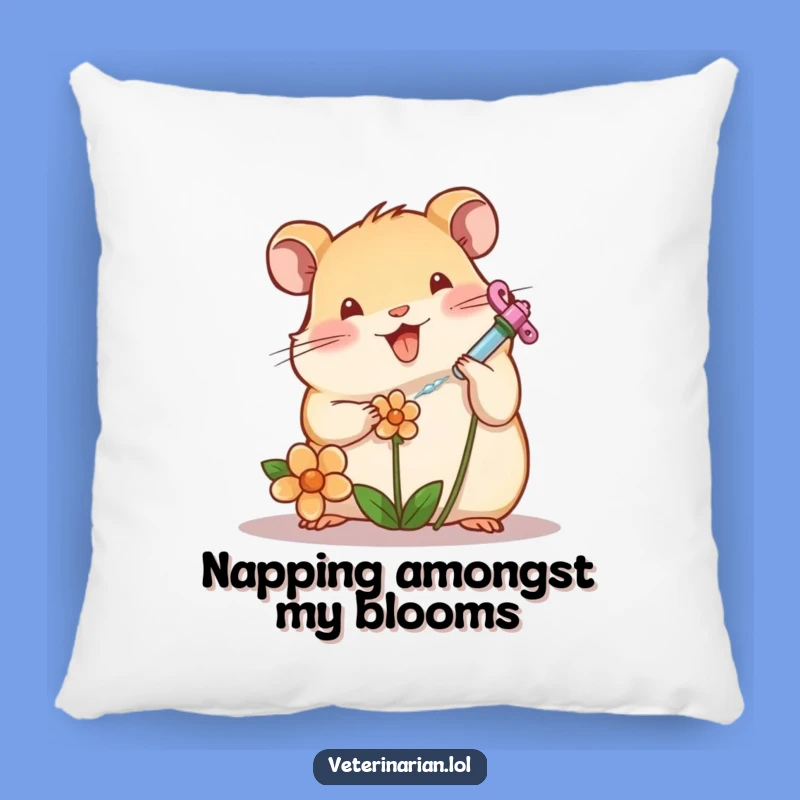 Funny Hamster Pillow: Snuggle Up with This Adorable Funny Gift Comfort