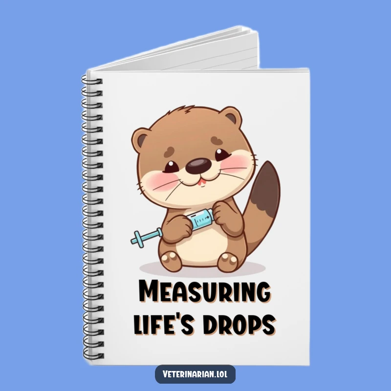 Funny Otter Notebook: Jot Down Ideas with Precise Accuracy