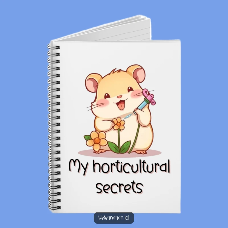 Funny Hamster Notebook: Jot Down Ideas with This Sweet Funny Gift
