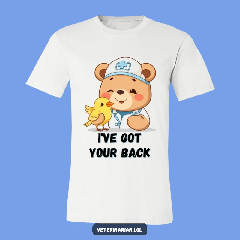 Funny Bear Vet T-Shirt: Wear Your Compassion with Pride