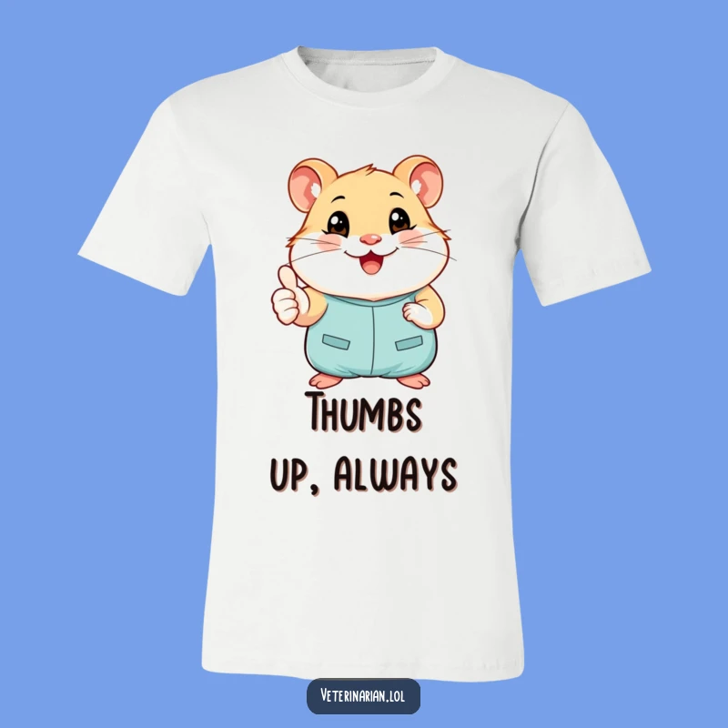 Funny Hamster Medical Assistant T-Shirt - Tiny Scrubs Cheer Gift